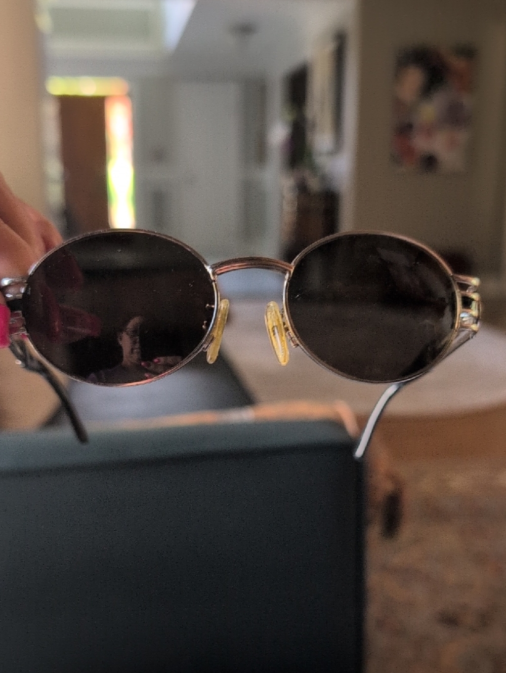 Fendi Vintage FS 148 Palladium Ebony 135 Sunglasses - Picture 10 of 10